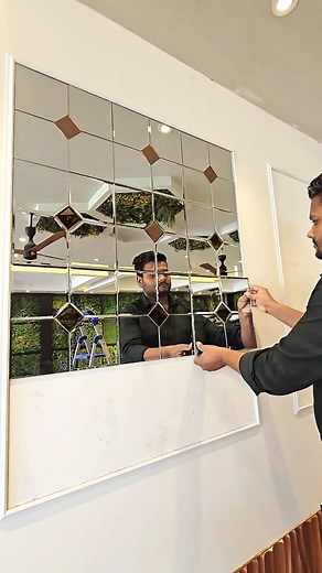 ✨ Luxury Made Easy! ✨ Transform your walls with our Self-Adhesive Beveled Mirror Mosaic Tiles – the perfect blend of elegance, ease, and premium craftsmanship! 💎🏡 🔹 Size: 12x12 inches (Box of 22 pieces) 🔹 Beveled Edges for a sleek, high-end look 🔹 Self-Adhesive Backing – No drilling, no mess, just peel & stick! 🔹 Creates Depth & Reflection – Making spaces look bigger & brighter 🔹 Versatile Use: Ideal for living rooms, vanity areas, lobbies, and showrooms Why settle for ordinary walls when