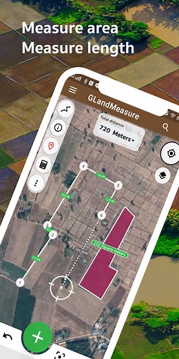 Download and Run GPS Field Area Measure : GLand on PC for Free