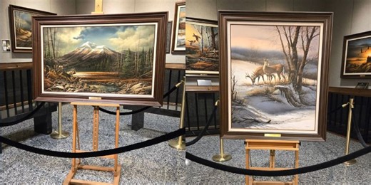 Two Redlin originals donated to the Terry Redlin Art Center