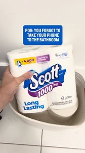 Surprisingly interesting read... did you know Scott 1000 dissolves 10x faster* 🧐🧐 *vs leading 1-ply premium toilet paper | Scott Products