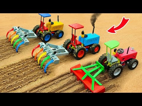 top most diy tractor modern plough machine science project | @DIYTractorStory​