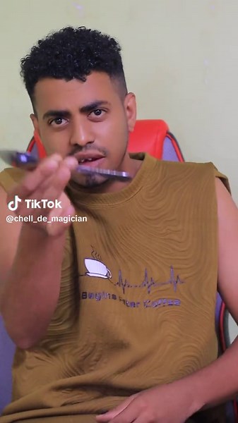 Mind bending mentalism spoon magic #chelldemagician