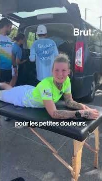 Pauline Flatrès ran 3 marathons in 3 days to raise awareness about domestic violence.