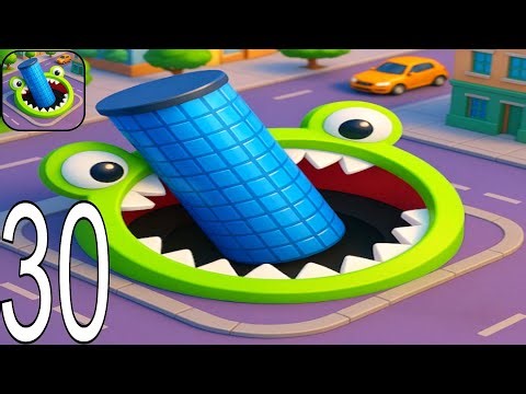 Hole.io - Gameplay Walkthrough Part 30 Tutorial NEW Mobile Game (Android,ios)