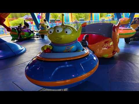 Toy Story - Alien Swirling Saucers | 2025 4K 60FPS POV | Disney's Hollywood Studios