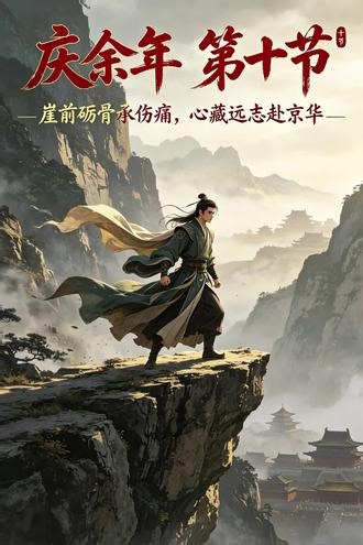 庆余年，第十节 崖前砺骨承伤痛，心藏远志赴京华#庆余年 #庆余年3