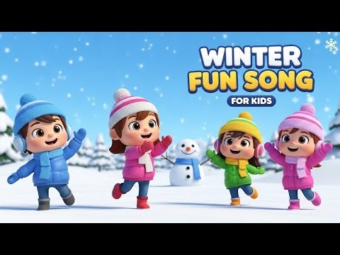 Winter Fun Song for Kids ❄️ | Sing, Dance & Play in Snow! | Hip Hop TV