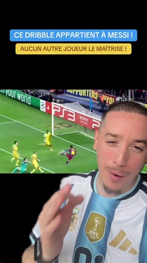 Le dribble incroyable de Messi !