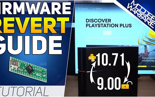 PS4 固件恢复 系统降级 完整教程