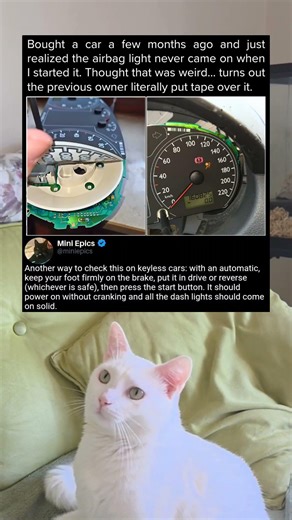 Always Check Your Warning Lights