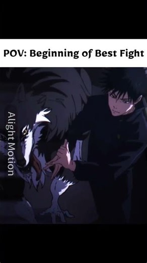Beginning of Best Fight 🔥| Jujutsu Kaisen #megumifushiguro