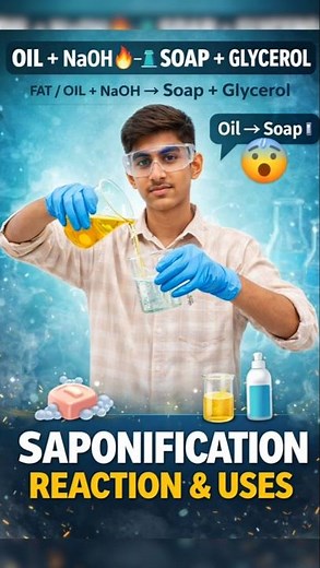 Saponification Reaction: How Soap is Made (Full Mechanism)🤔