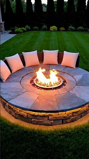 Building a Backyard Fire Pit Everyone Wants #diy #outdoordecor #firepit