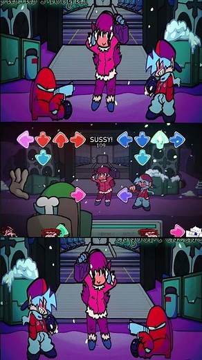 Friday Night Funkin' VS IMPOSTOR (Among Us FNF Mod) It's Red VS BF in Sussus Moogus