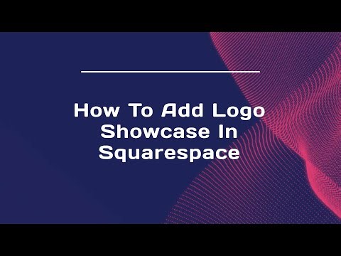 How To Add Logo Showcase In Squarespace