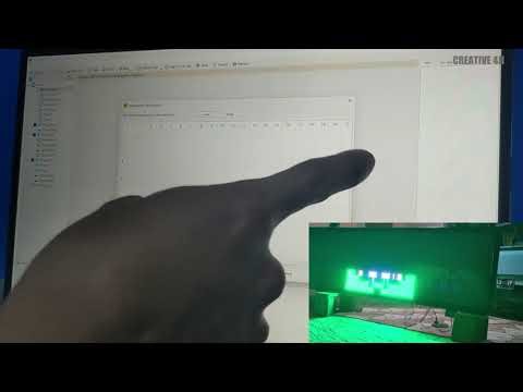 Tutorial Konfigurasi HD-WF4 Panel P10 RGB Outdoor SCAN 1/4 | Langkah Demi Langkah!
