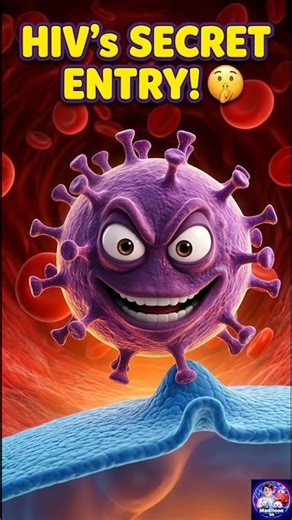 How HIV Hijacks Your Body 🧬 | 3D Animation #shorts