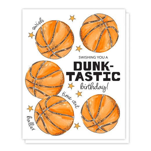 Happy Birthday Card for Basketball Player Gifts, Basketball Lover, Birthday Card for Kids, Sports Themed Birthday Party, Basketball Fan Gift - Etsy