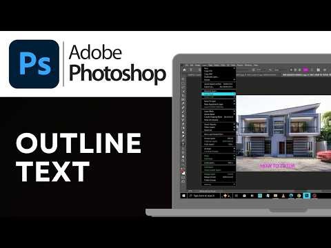 How to Outline Text in Adobe Photoshop 2026 (Simple Guide)
