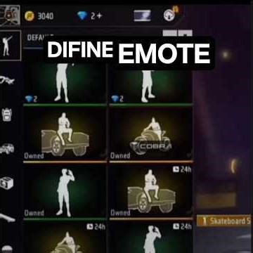 DIFINE EMOTE #freefire #aveeplayerlegend #edit #matadora