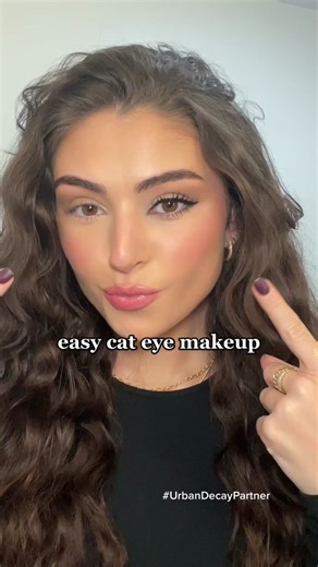 Quick & Easy Cat Eye Makeup Tutorial with Urban Decay 24/7 Inks