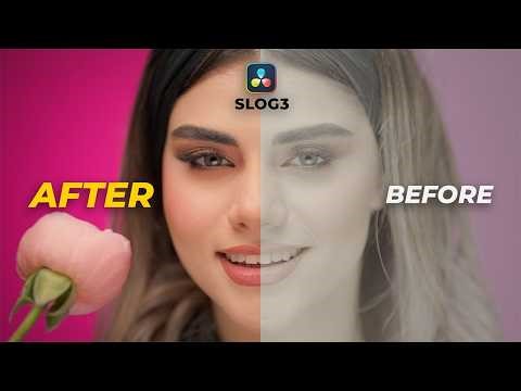 Stop Ruining Skin Tones in DaVinci Resolve | Advanced S-Log3 Beauty Workflow