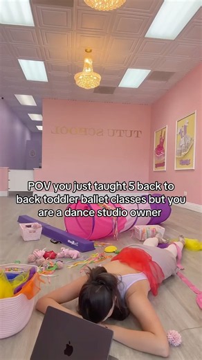 POV you just taught 5 back to back toddler ballet classes and are having a slight mental breakdown..