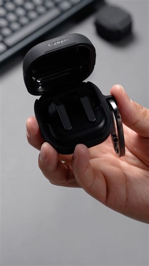 Galaxy Buds 4 Pro Unboxing + Case Haul #asmr #unboxing #samsung #tech #spigen