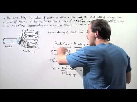 Equation of Continuity Example # 1