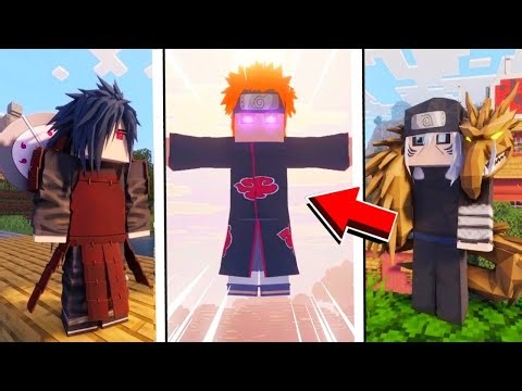 🔥 IT'S FINALLY HERE! The MOST INSANE NARUTO ADDON with QUESTS, JUTSUS & MODES for MINECRAFT BEDROCK!