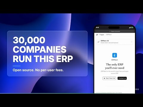 ERPNext: The Open-Source SAP That 30,000 Companies Actually Run