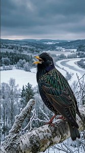 The call of the European starling