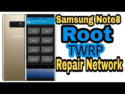 N950F Note 8 U16 TWRP Root and Repair Network