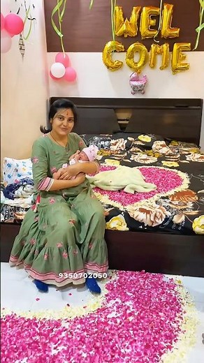 welcome baby decoration ideas with flowers,welcome baby decoration ideas at home,welcome baby