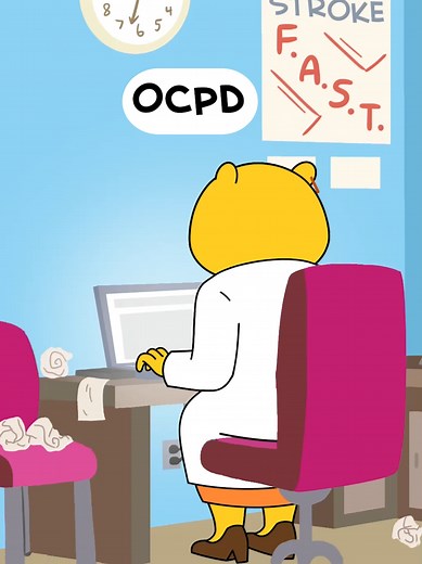 Obsessive compulsive personality disorder (OCPD) is characterized by extreme and distressing preoccupation with order, perfectionism, control, and organization. For Dr Henita, these rigid thoughts can get in the way of work, affecting the ability to delegate work, complete tasks, cope with criticism, and be flexible in their views. This can also impact the ability to maintain healthy relationships. #drhensays #animation #premed #medschool #cartoon #animation #ocpd #mentalhealth #mentalhealthawar