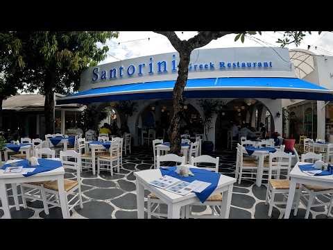 Walkabout in Sanur Beach Bali + Lunch at Santorini Greek Restaurant