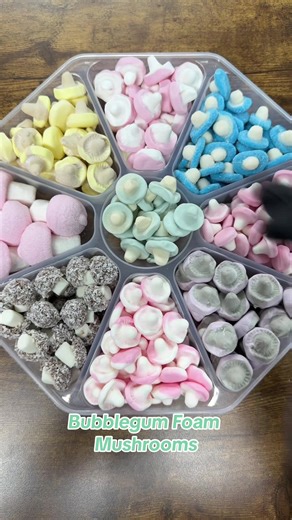 Delicious Foam Mushroom Candy Varieties! Try Them Now!