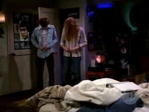 Eric forman - that 70s show SCENE (Definitely in the series, it wasn't cut. it was shown)