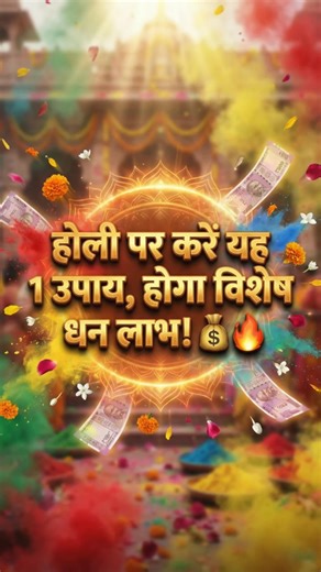 holi par kare ye upay to hoga dhan labh | Mangalmay Digital | HD |