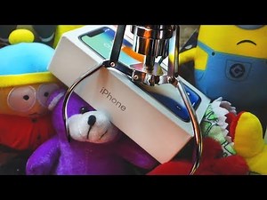 iPHONE X CLAW MACHINE WIN!