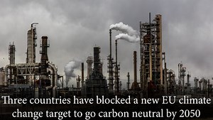 Eastern European states block bid for EU climate change 2050 decarbonisation target