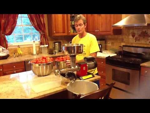 OMRA Electric Tomato Mill - Puree for sauce