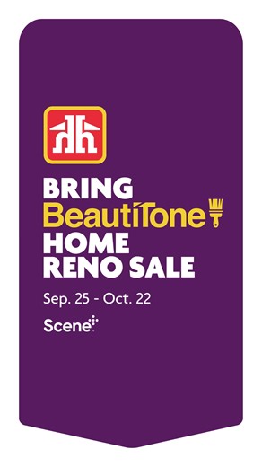 Upgrade your morning routine with bathroom essentials for less. The Bring BeautiTone Home Reno Sale, Sep. 25 - Oct. 22. | Home Hardware, Building Centre & Furniture Stores | Facebook