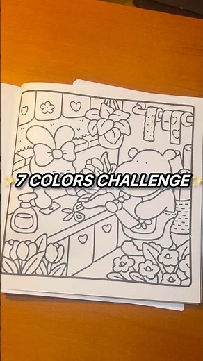7 Colors Challenge (Random Palette) | Part 1 #art #drawing #sketch