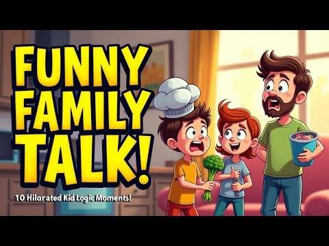 Try Not to Laugh 10 FUNNIEST Family Conversations That Are Too Real 😂