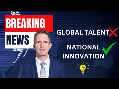 Global Talent Visa closure and National Innovation Visa opening soon