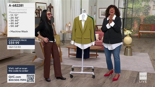 You are watching by Stacy London - Fashion Clearance on QVC2®. Shop the show, here: https://qvc.co/shopqvc2february2026 | Leah Williams QVC