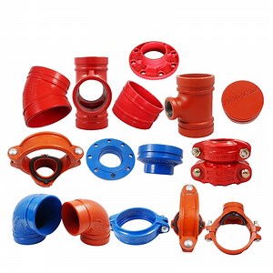 [Hot Item] Grooved Rigid Coupling Ductile Iron Grooved Socket Cast Iron Coupling