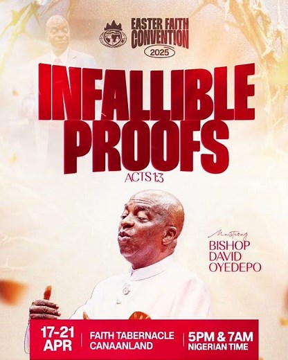 EASTER FAITH CONVENTION 2025 BEGINS TODAY!