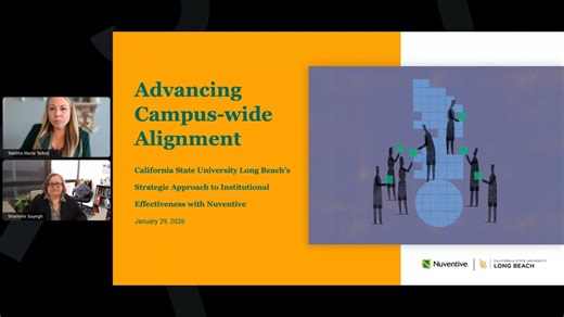 Advancing Campus-wide Alignment: CSULB’s Strategic Approach to Institutional Effectiveness with Nuventive